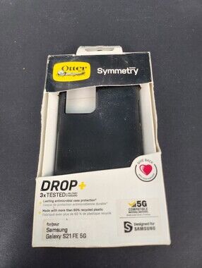 OtterBox Symmetry Samsung Galaxy S21 FE 5G Case Black